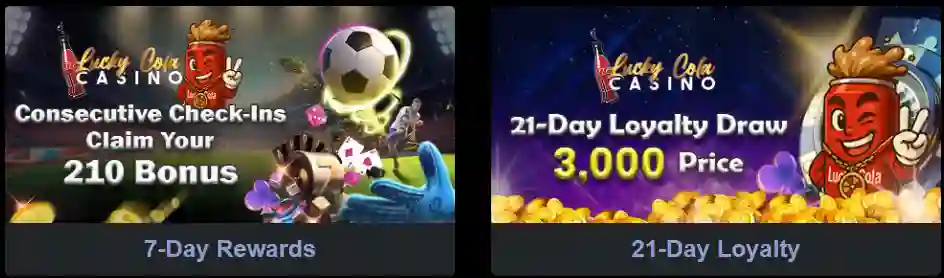 7-Day Rewards & 21-Day Loyalty